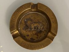 Automobilia Automobile cendrier Métal publicitaire Peugeot Cycles automobiles