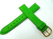 18 mm BRACELET DE MONTRE VERT