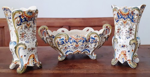 Superbe garniture cheminée