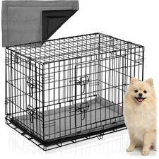 Niche métallique pour chien - , +