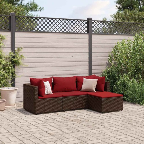 Salon jardin avec coussins - salon,