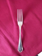 1 fourchette de table en métal argenté Christofle  modèle spatours