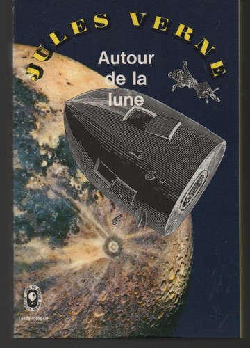 Autour lune jules - lune, verne