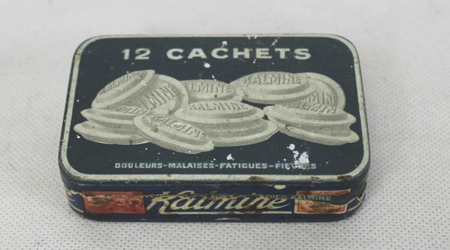 Ancienne boite kalmine - -, 12
