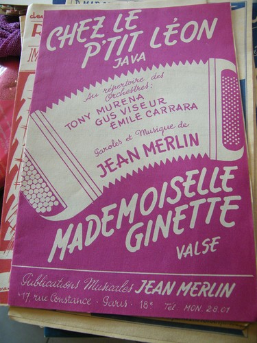 Partition chez tit léon - partition, le