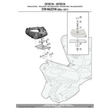 GIVI SR7051M Porte-Bagages
