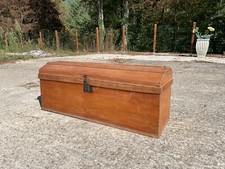 Coffre ou Malle en pin de rangement 104 x 33 x 41 cm