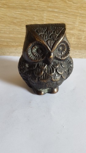 Ancien statue hibou - ancien,