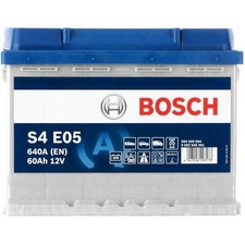 BOSCH 0 092 S4E 051 S4 Batterie de Démarrage 12V 60Ah 640A EN pour AUDI Q2 (GAB)