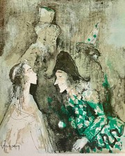 Lithographie Jean Jansem 1978