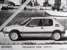 Photo PEUGEOT 205 GTI de 01 / 1984 . P117