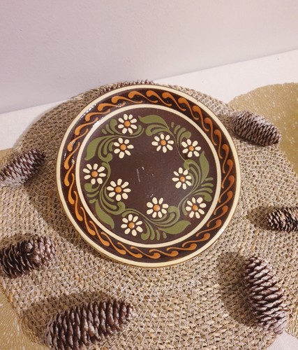 Assiette terre cuite - en,