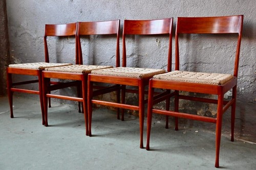 Chaises italienne teck et - italienne, en
