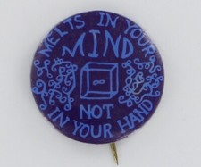 Timothy Leary LSD 1963 Pin