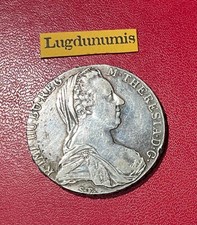 Australie - 1 Thaler Marie Thérèse d'Autriche 1780 en Argent TTB - Austria