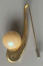 Broche Vintage Arabesque en