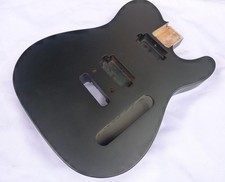 Tele Telecaster Guitar Body 3 pcs Alder Pearl White Finish Black Binding ≦2.4kg