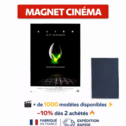 Magnet frigo film alien - magnet,