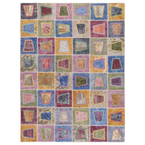 Tapis patchwork fait main - fait,