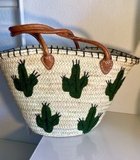 Sac Panier Fait Main Brodé