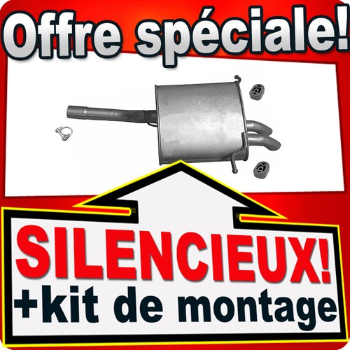 Silencieux arriere pour - arriere,