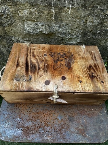 Coffret bois rustique - coffret,