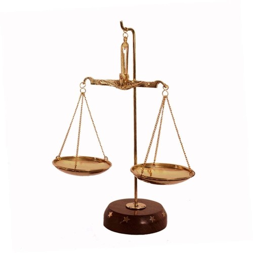 Balance pesée laiton - de,