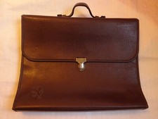 * SACOCHE PORTE DOCUMENT cuir PEUGEOT *Ancien VINTAGE * INTROUVABLE * Rucksack