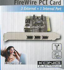 FireWire PCI card- carte PCI