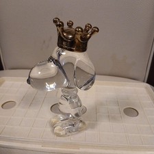 Figurine Baccarat Snoopy avec