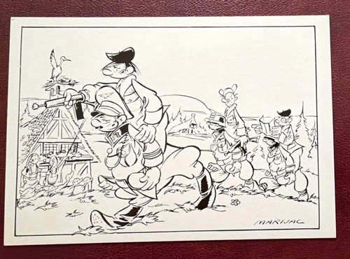 Carte postale coq hardi - postale, 3