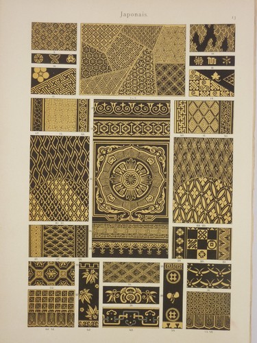 Style japonais motifs pour