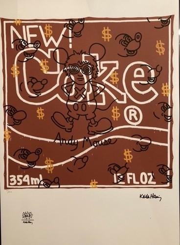 Lithographie keith haring - lithographie, 50