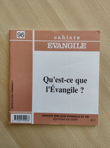 Cahiers evangile - evangile, 96