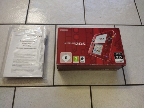 Boite vide nintendo 2ds - {boite,