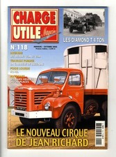 CHARGE UTILE N°118  OCTOBRE 2002 LE NOUVEAU CIRQUE DE JEAN RICHARD  Parfait état