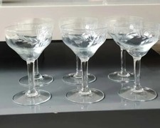 Lot 6 Coupes à champagne