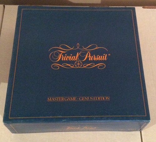 Trivial pursuit master game - trivial,