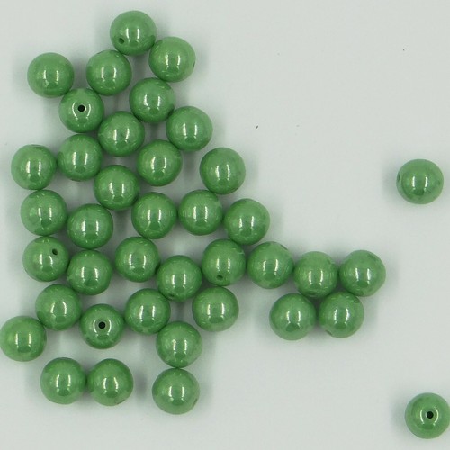 20 perles verre - 30, de
