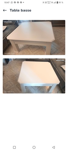 Table basse bois - , x
