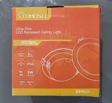Spot LED Encastrable Extra Plat Lot de 20
