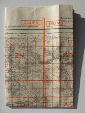 Carte d'état-major / canevas