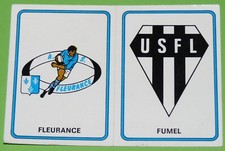 #173 AS FLEURANCE - US FUMEL LIBOS PANINI RUGBY 76 FRANCE 1975-1976