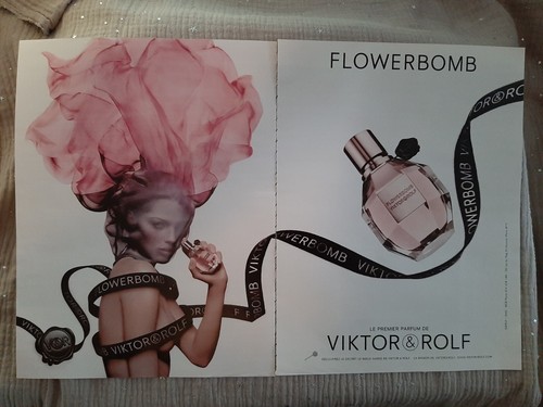 Publicité papier parfum - papier,