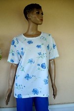 TEE SHIRT  TUNIQUE BLANC