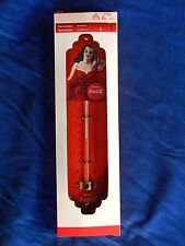 PLAQUE SERIGRAPHIEE / Silkscreened plate - THERMOMETRE / Thermometer - COCA COLA