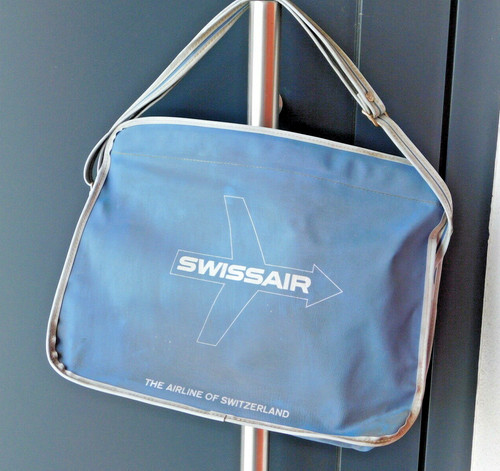 Vintage aircraft swissair sac - vintage,