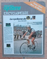 Encart Poster Encyclopédie MIROIR du CYCLISME N° 246 - M. de MEYER Février 1978