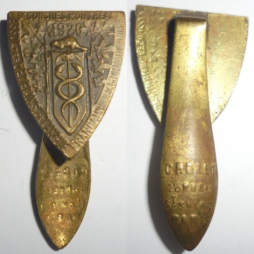 Buttonhole badge 9th congress - 9th,