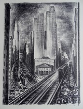 Le Métro à New York USA 1931